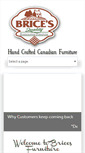 Mobile Screenshot of bricesfurniture.com